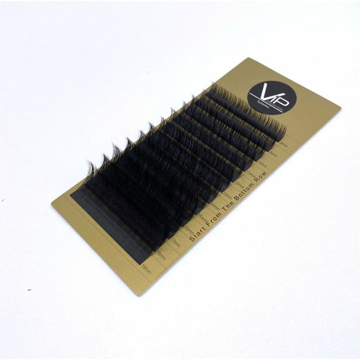 VIP Extensions VIP Faux Mink Lash Extension 12 Lines C Curl Mix 0.03mm Eyelash Extensions White Smoke 0.03-C-MIX (8-19)
