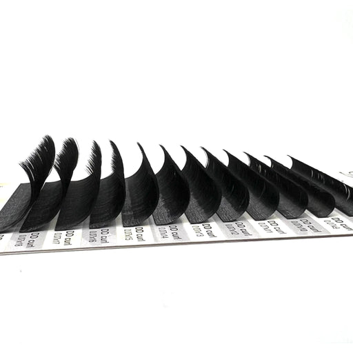 VIP Extensions VIP Faux Mink Lash Extension 12 Lines DD Curl Mix 0.07 mm Eyelash Extensions White Smoke