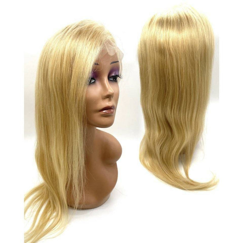 VIP Extensions VIP Full Lace Wig Straight 150% Density - Human Hair Wig White Smoke Peruvian / 20'' / 613