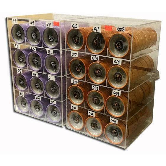 VIP Extensions VIP HD & iMink Eyelashes Line with Display, 12 Styles per Display, Set of 2 Displays Salon Supplies White Smoke