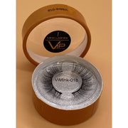 VIP Extensions VIP iMink Strip Lashes, 98% Mink Feel, Animal-Free Strip Lashes Dark Salmon 19