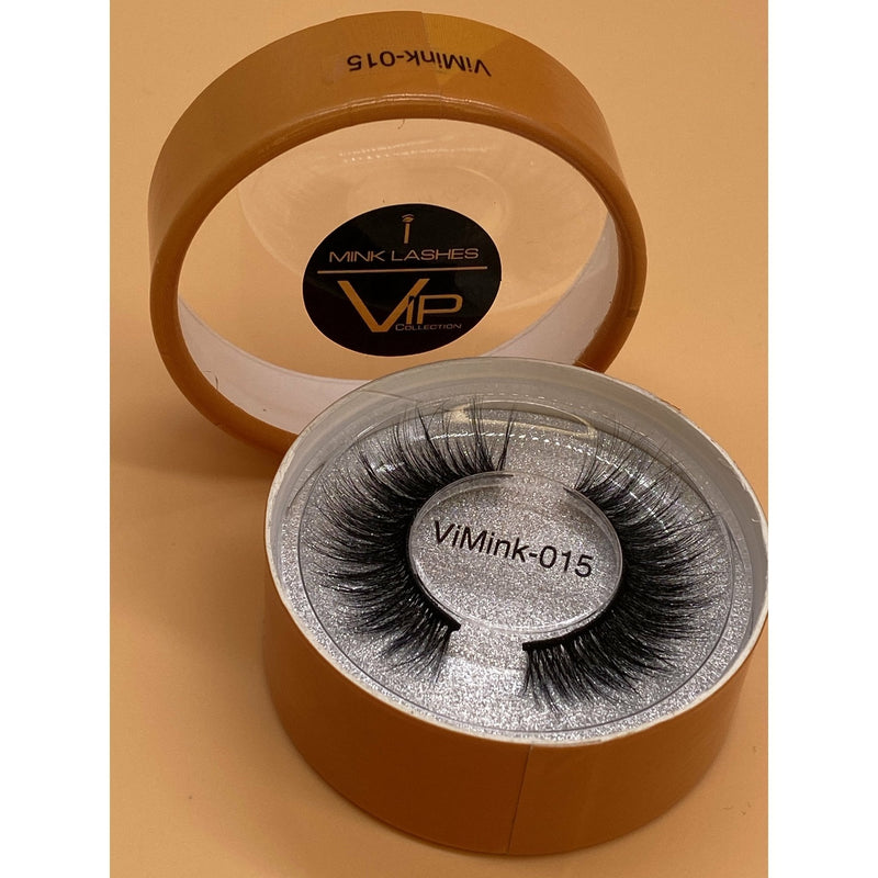 VIP Extensions VIP iMink Strip Lashes, 98% Mink Feel, Animal-Free Strip Lashes Dark Salmon 11