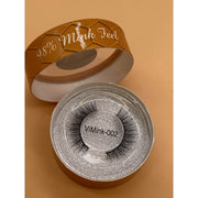 VIP Extensions VIP iMink Strip Lashes, 98% Mink Feel, Animal-Free Strip Lashes Dark Salmon 16