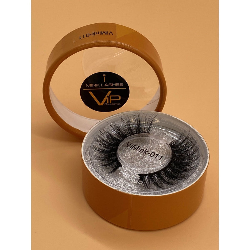 VIP Extensions VIP iMink Strip Lashes, 98% Mink Feel, Animal-Free Strip Lashes Dark Salmon 2