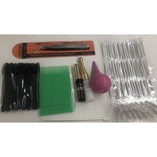 VIP Extensions VIP Lashes Curling Perming Kit Salon Supplies Dark Gray
