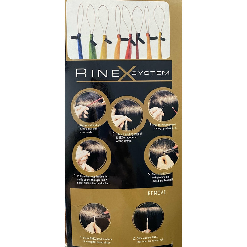 VIP Extensions VIP RineX System / Curly 18" Hair Extension Antique White 1 - Jet Black,1B - Off Black,2 - Dark Brown,4 - Medium Brown,10 - Medium Golden Brown,15 - Dark Blonde,16 - Ash Blonde,18 - Light Ash Brown,18/22 -Ash Brown / Champagne Blonde,22/33D - Champagne Blonde / Dark Strawberry Blonde,24 - Light Honey Blonde,26 -