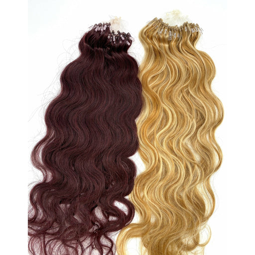VIP Extensions VIP RineX System / Wavy 18" Hair Extension White Smoke 1 - Jet Black,10 - Medium Golden Brown,15 - Dark Blonde,16 - Ash Blonde,18 - Light Ash Brown,18/22 -Ash Brown / Champagne Blonde,1B - Off Black,2 - Dark Brown,22/33D - Champagne Blonde / Dark Strawberry Blonde,24 - Light Honey Blonde,26 - Medium Golden Bl
