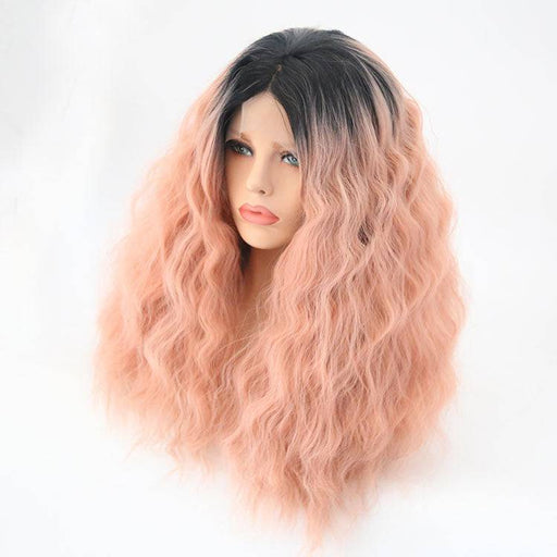 VIP Extensions VIP Synthetic Lace Front Wig, 24", Color 1BT1532 Wig White Smoke