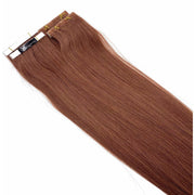 VIP Extensions VIP TapeX System / Straight 18" Hair Extension White Smoke 33 - Dark Auburn