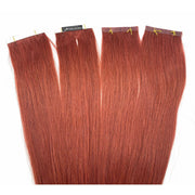VIP Extensions VIP TapeX System / Straight 18" Hair Extension Sienna 1 - Jet Black,10 - Medium Golden Brown,15 - Dark Blonde,16 - Ash Blonde,18 - Light Ash Brown,18/22 -Ash Brown / Champagne Blonde,1B - Off Black,2 - Dark Brown,22/33D - Champagne Blonde / Dark Strawberry Blonde,24 - Light Honey Blonde,26 - Medium Golden Bl