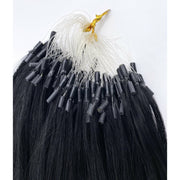 VIP Extensions VIP TubeX System / Straight 18" Hair Extension Black 1 Jet Black,22,HOT PINK