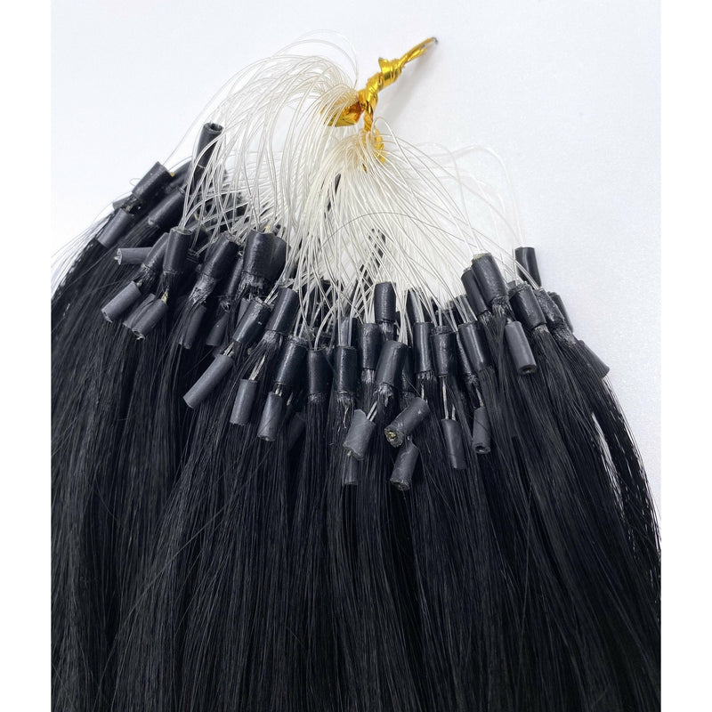 VIP Extensions VIP TubeX System / Straight 18" Hair Extension Black 1 Jet Black,22,HOT PINK