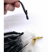VIP Extensions VIP TubeX System / Straight 18" Hair Extension White Smoke 1 Jet Black,22,HOT PINK