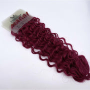 VIP Extensions VIP U-Tip System / Curly 18" Hair Extension Lavender Burgundy