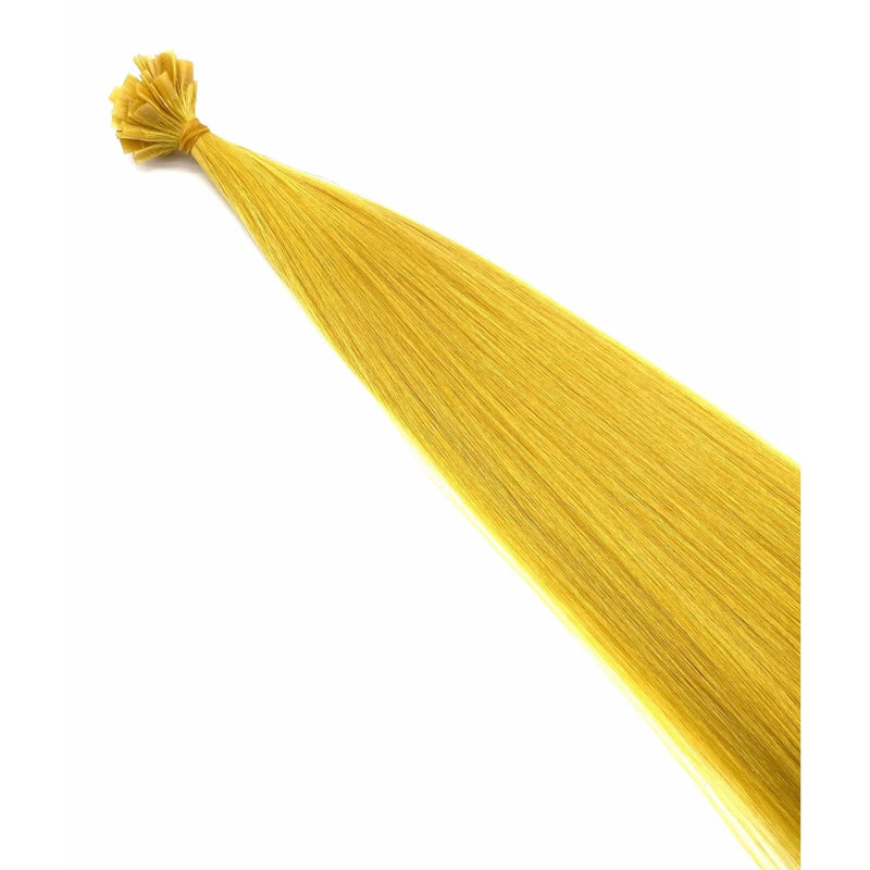 VIP Extensions VIP U-Tip System / Straight 18" Hair Extension White Smoke YELLOW - Yellow