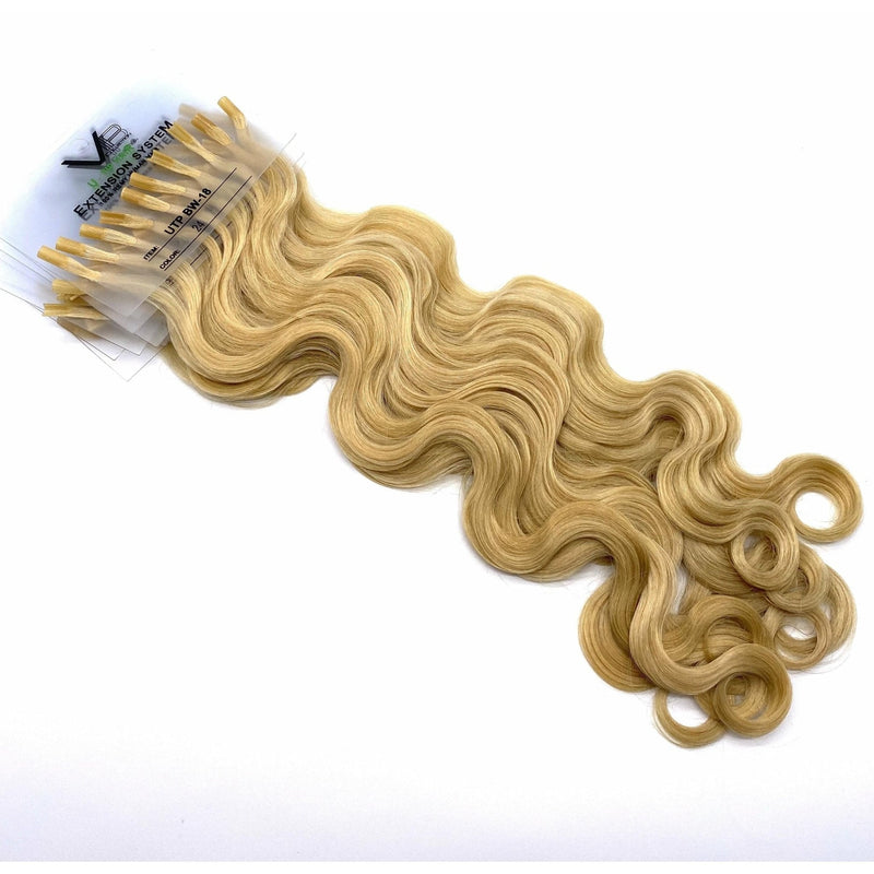 VIP Extensions VIP U-Tip System / Wavy 18" Hair Extension White Smoke VUTIP-BW18-24