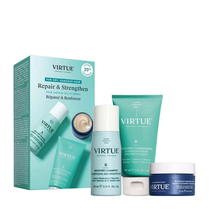 Nava Beauty Virtue Recovery Discovery Kit Bath &amp; Body White Smoke Default Title