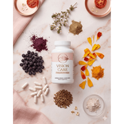 Bellawell Health Vision Care -  A Blend of Ingredients for Ocular Support by Bellawell Capsules Light Gray
