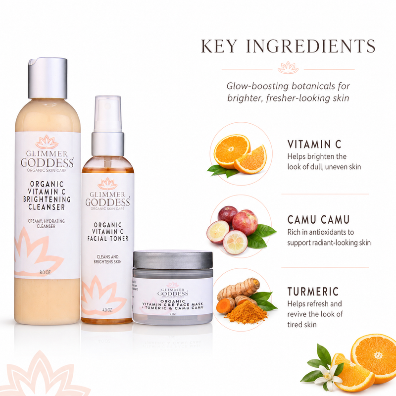 Vitamin C Brighter Skin 3-Step Cleansing Kit