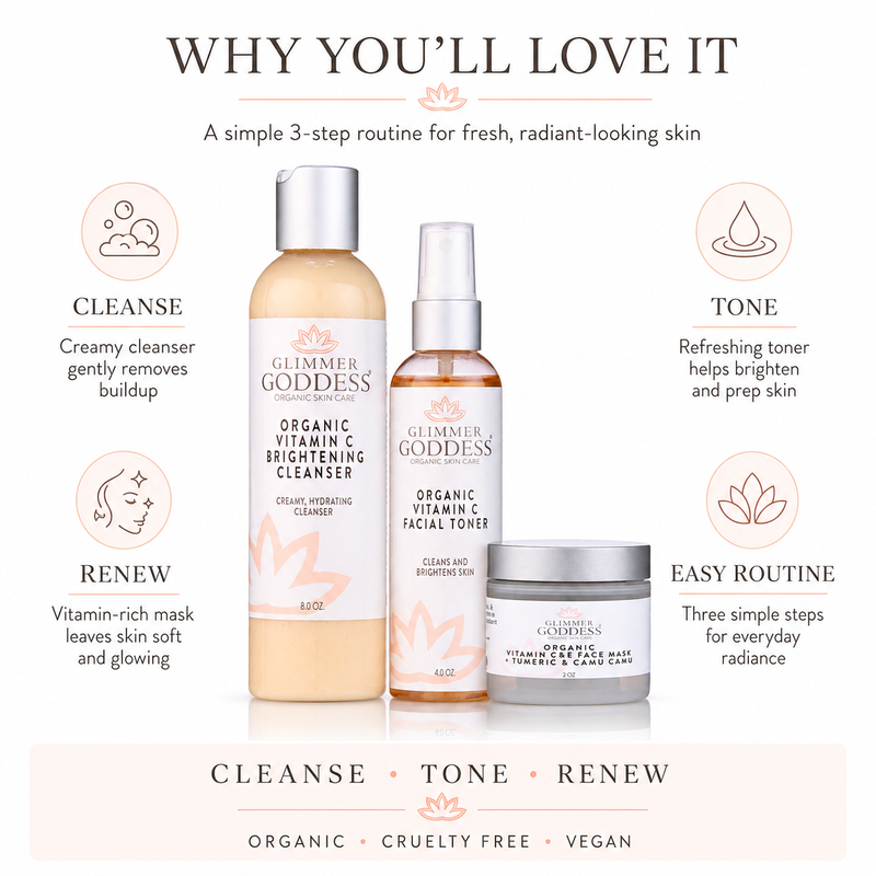 Vitamin C Brighter Skin 3-Step Cleansing Kit