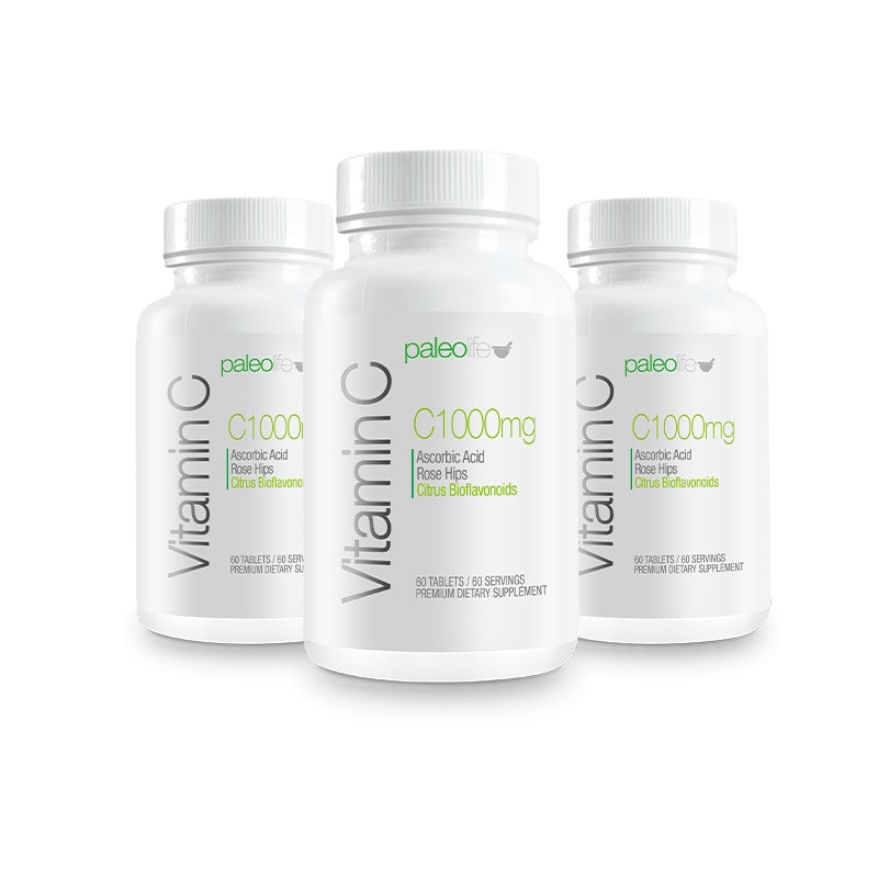 Paleolife Vitamin C 1000 White Smoke 3 Pack