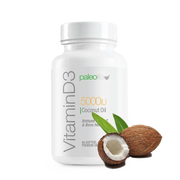 Paleolife Vitamin D3 Restore VITAMIN D3 5000 IU Black 1 Pack