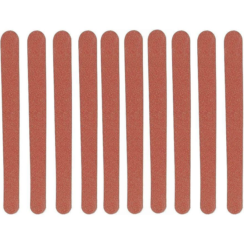 Credo Credo Emery nail files 110mm 10 pieces - 16 Oz Cosmetics Sienna