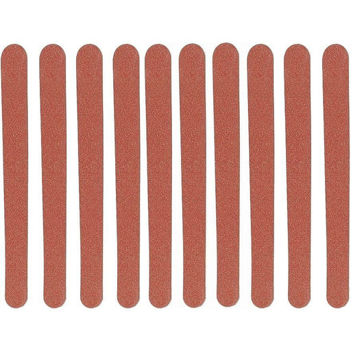Credo Credo Emery nail files 110mm 10 pieces - 16 Oz Cosmetics Sienna