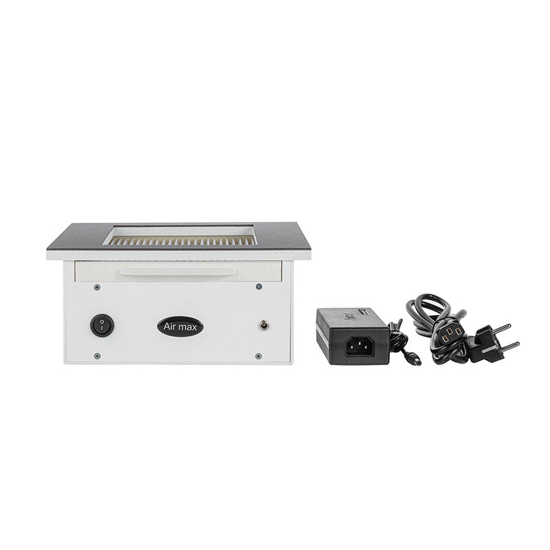 nbmsupply AIR MAX Dust Collector VF 12 Plus silver Built In White Smoke