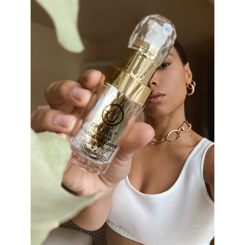 EpiLynx Sunrise Hyaluronic Acid Serum for Sensitive Skin – Nourishing, Firming & Radiant Glow Hydration Face Serums Rosy Brown