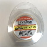 VIP Extensions Walker Tape 1522 Daily Wear White Liner, 1/2" x 3 yd Hair Extension Tape Gray