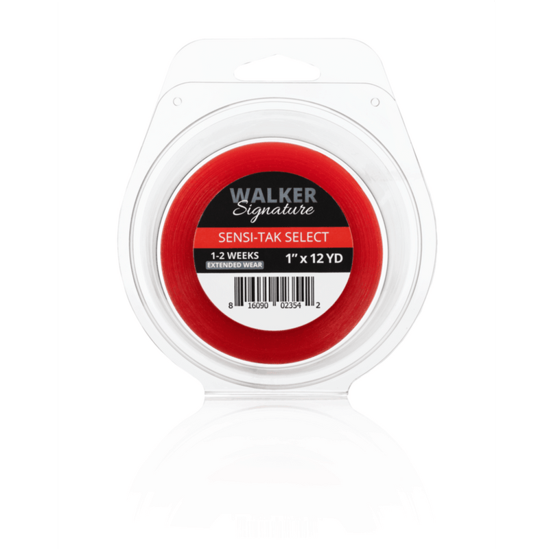 VIP Extensions Walker Tape Signature Sensi-Tak Select Tape Rolls Wig Adhesive White Smoke 3/4" X 3 YDS ROLLS