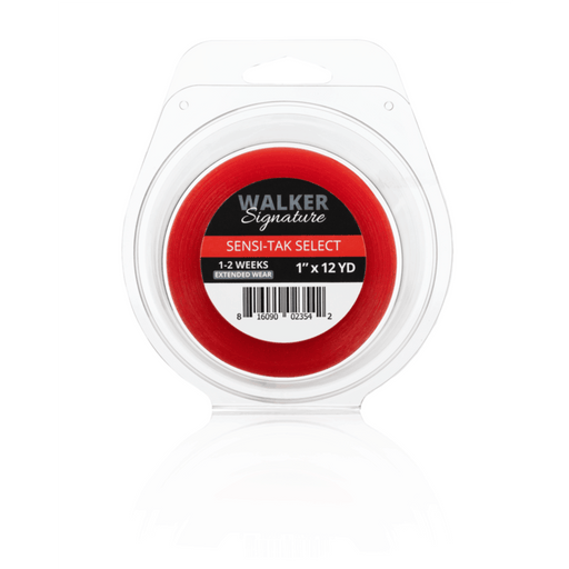 VIP Extensions Walker Tape Signature Sensi-Tak Select Tape Rolls Wig Adhesive White Smoke 3/4" X 3 YDS ROLLS