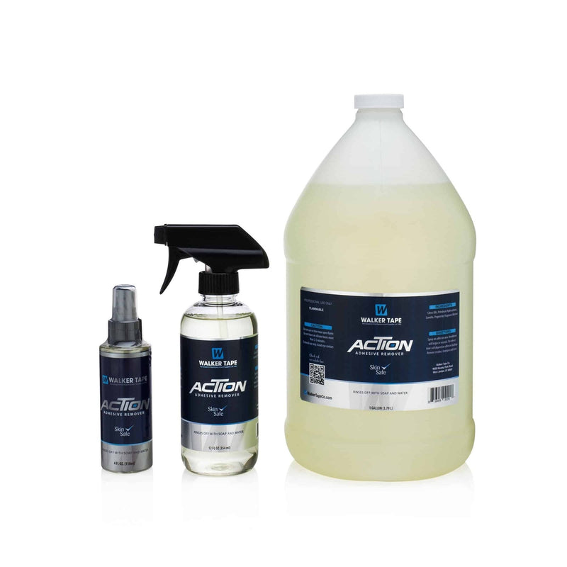 VIP Extensions Walker Tape Action Adhesive Remover Adhesive Remover White Smoke 4oz Spray,12oz,128oz GALLON