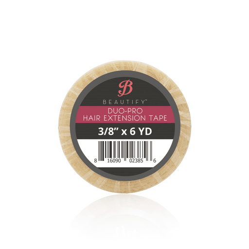 VIP Extensions Walker Tape & Beautify Duo Pro Double-Sided Adhesive (Tape and Rolls) Wig Adhesive White Smoke Roll (3/8" x 6 yds)