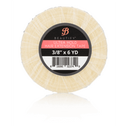 VIP Extensions Walker Tape & Beautify Ultra Hold Hair Extension Tape Hair Extension Tape White Smoke Double Sided Extension Tabs 120Pcs/b,1/3" x 6 yds,1/4" x 6 yds,3/8" x 6 yds