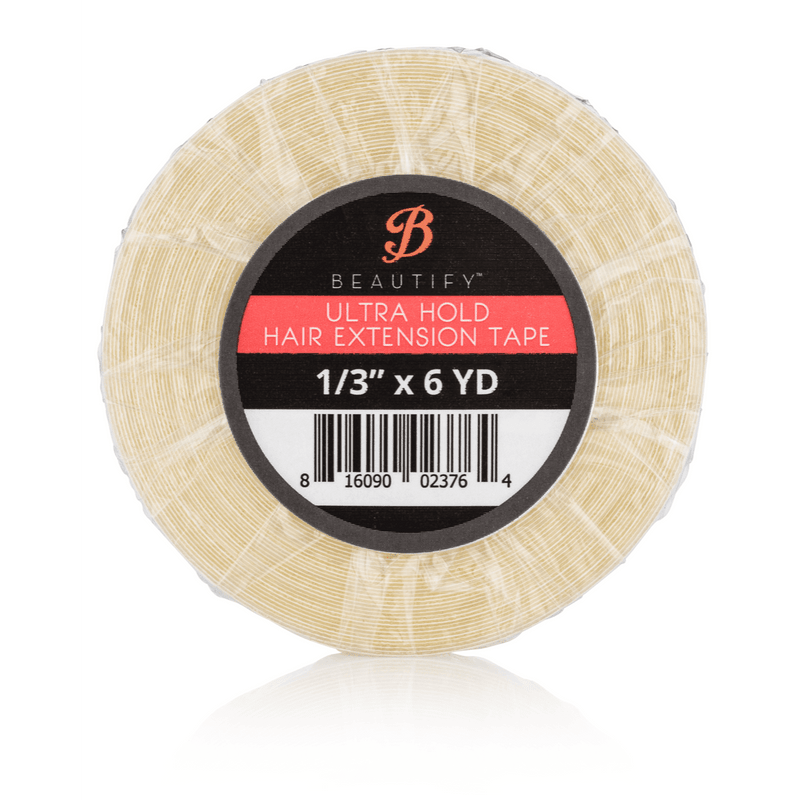 VIP Extensions Walker Tape & Beautify Ultra Hold Hair Extension Tape Hair Extension Tape White Smoke 1/3" x 6 yds