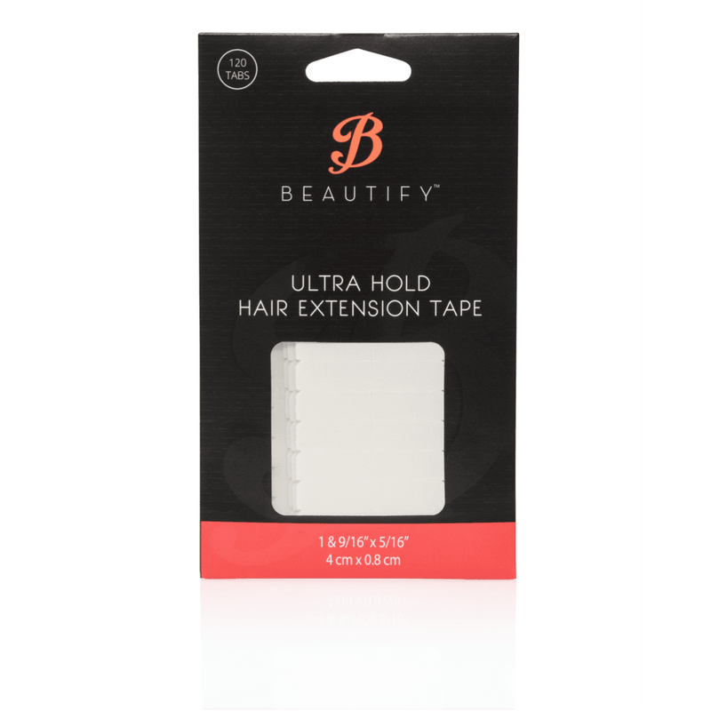 VIP Extensions Walker Tape & Beautify Ultra Hold Hair Extension Tape Hair Extension Tape White Smoke Double Sided Extension Tabs 120Pcs/b,1/3" x 6 yds,1/4" x 6 yds,3/8" x 6 yds