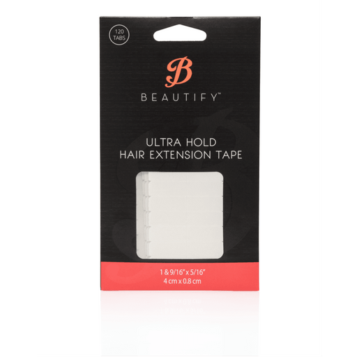 VIP Extensions Walker Tape & Beautify Ultra Hold Hair Extension Tape Hair Extension Tape White Smoke Double Sided Extension Tabs 120Pcs/b,1/3" x 6 yds,1/4" x 6 yds,3/8" x 6 yds