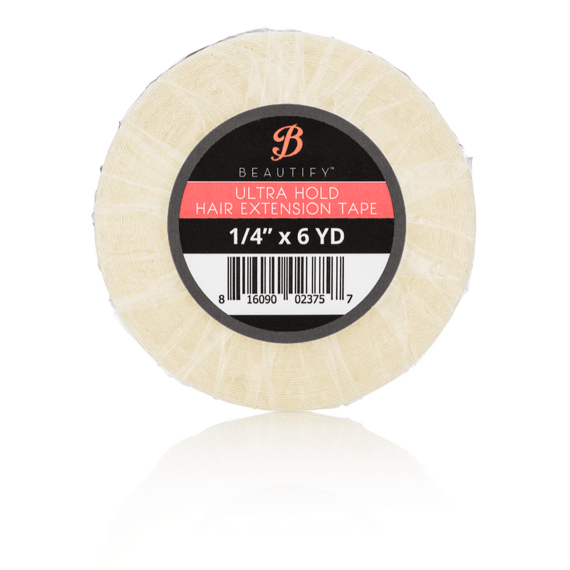 VIP Extensions Walker Tape & Beautify Ultra Hold Hair Extension Tape Hair Extension Tape White Smoke 1/4" x 6 yds