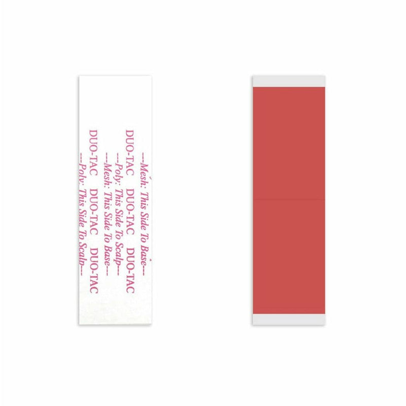 VIP Extensions Walker Tape Duo-Tac Tape, Straight Strips Wig Adhesive White Smoke 1''x 3 -(36 pcs/bag)