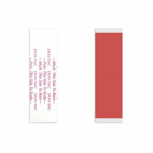 VIP Extensions Walker Tape Duo-Tac Tape, Straight Strips Wig Adhesive White Smoke 1''x 3 -(36 pcs/bag)