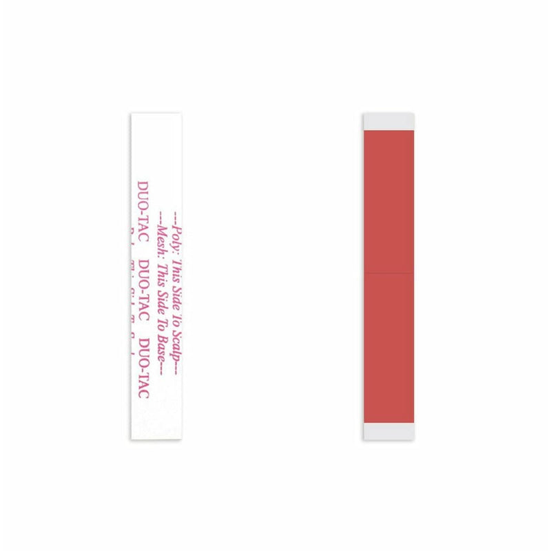 VIP Extensions Walker Tape Duo-Tac Tape, Straight Strips Wig Adhesive White Smoke 1/2''x3'' (36pcs/bag)