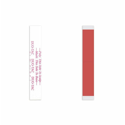 VIP Extensions Walker Tape Duo-Tac Tape, Straight Strips Wig Adhesive White Smoke 1/2''x3'' (36pcs/bag)