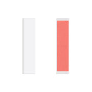 VIP Extensions Walker Tape Sensi-Tak Tape, Straight Strips Wig Adhesive White Smoke 3/4'' x 3'' Straight  strips 36PCS/Bag