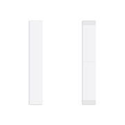 VIP Extensions Walker Tape Ultra-Hold Tape, Straight Strips Wig Adhesive White Smoke 1/2" X 3" Straight  Strips 36PC/BAG