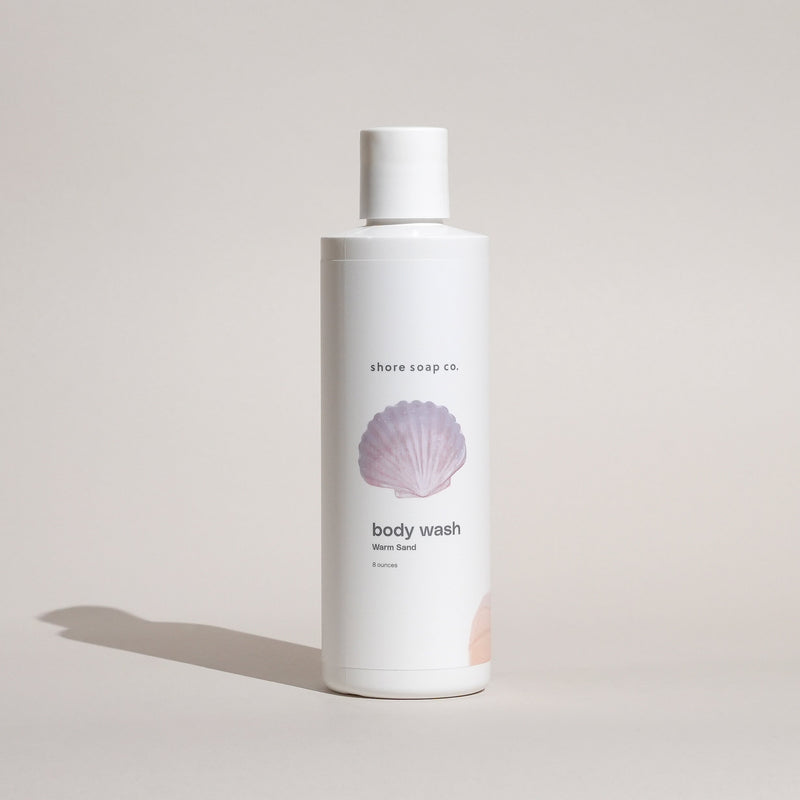 Shore Soap Co. Warm Sand Body Wash Body Wash Light Gray