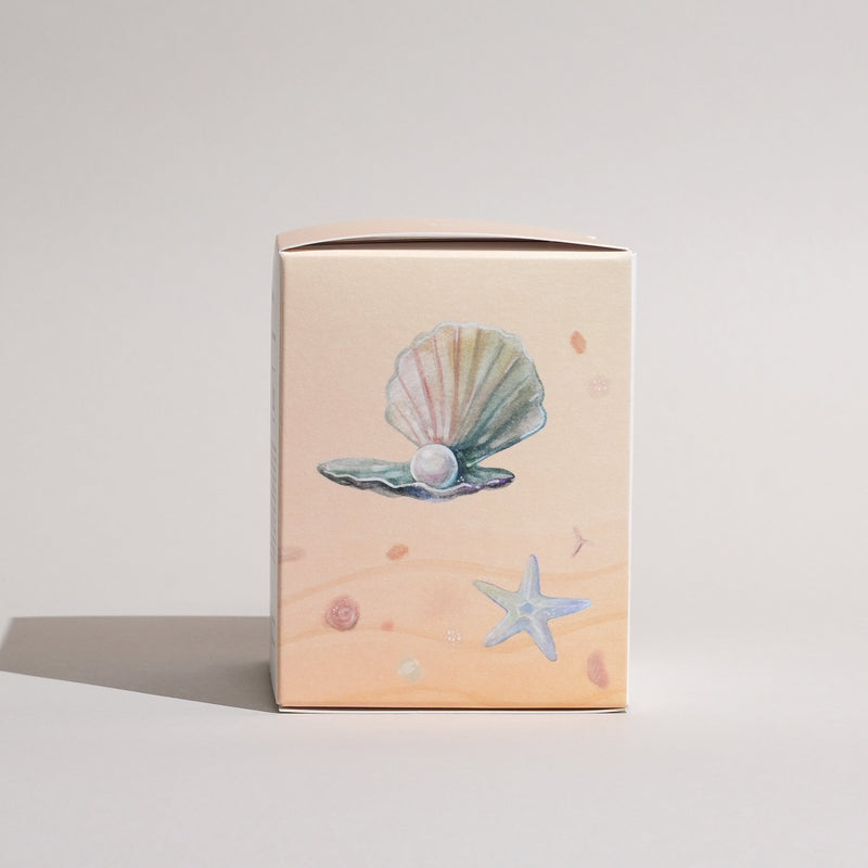 Shore Soap Co. Warm Sand Candle Tumbler Candles Light Gray 9 ounce,2 ounce