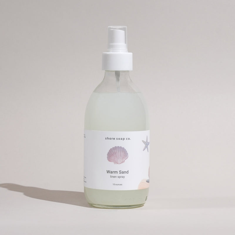 Shore Soap Co. Warm Sand Linen Spray Accessories Light Gray