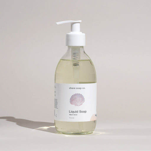 Shore Soap Co. Warm Sand Liquid Soap Liquid Soap Light Gray